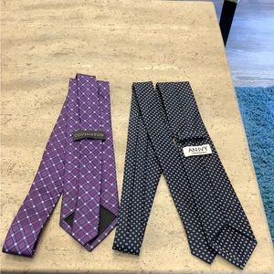 Anivy Copenhagen & Covington silk tie bundle.